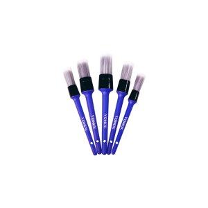 KIT DE 5 PINCELES PARA DETALLADO INTERNO